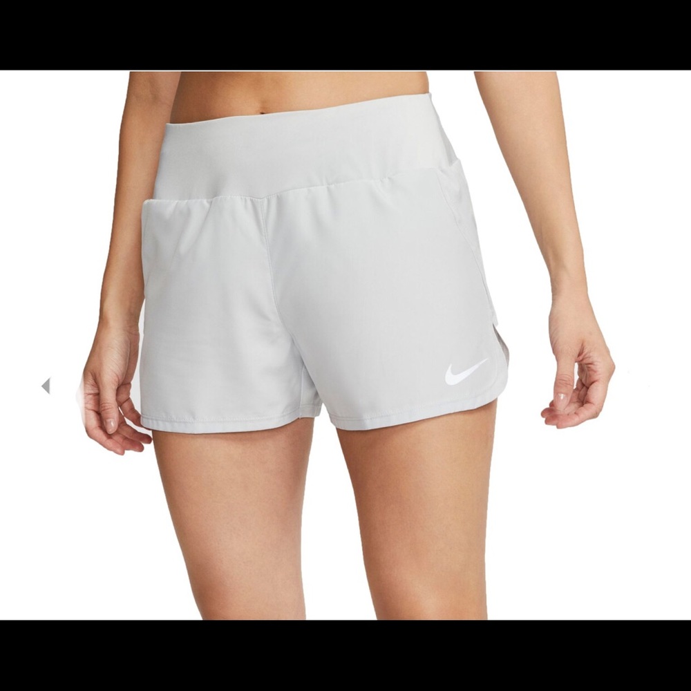 Nike Women’s Dri-Fit Light Gray Running Shorts
